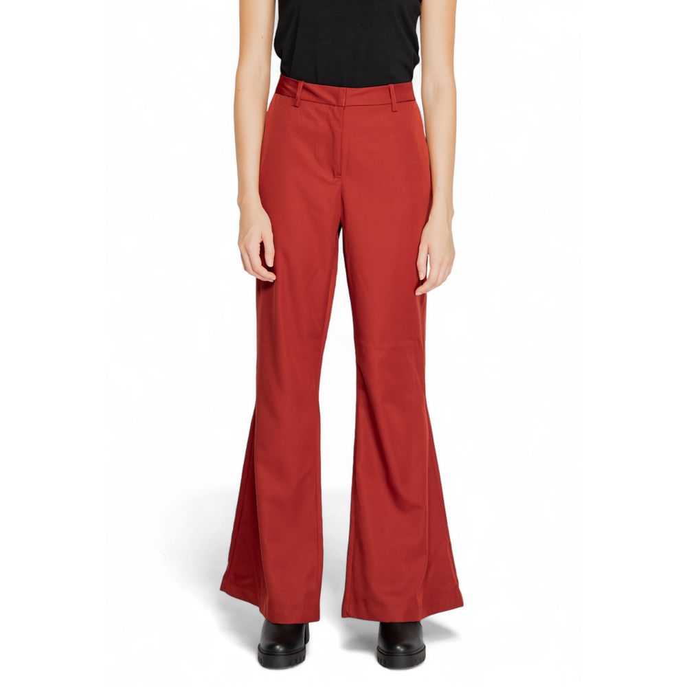 Vero Moda – Rote Jeans und Hose aus Polyester