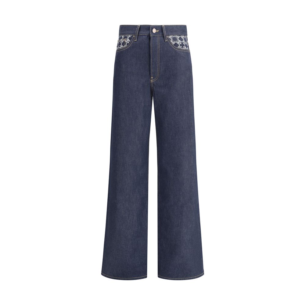Amiri Wide Leg Jeans