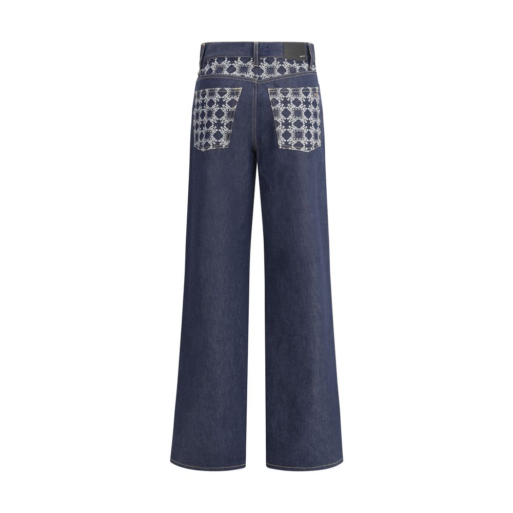Amiri Wide Leg Jeans