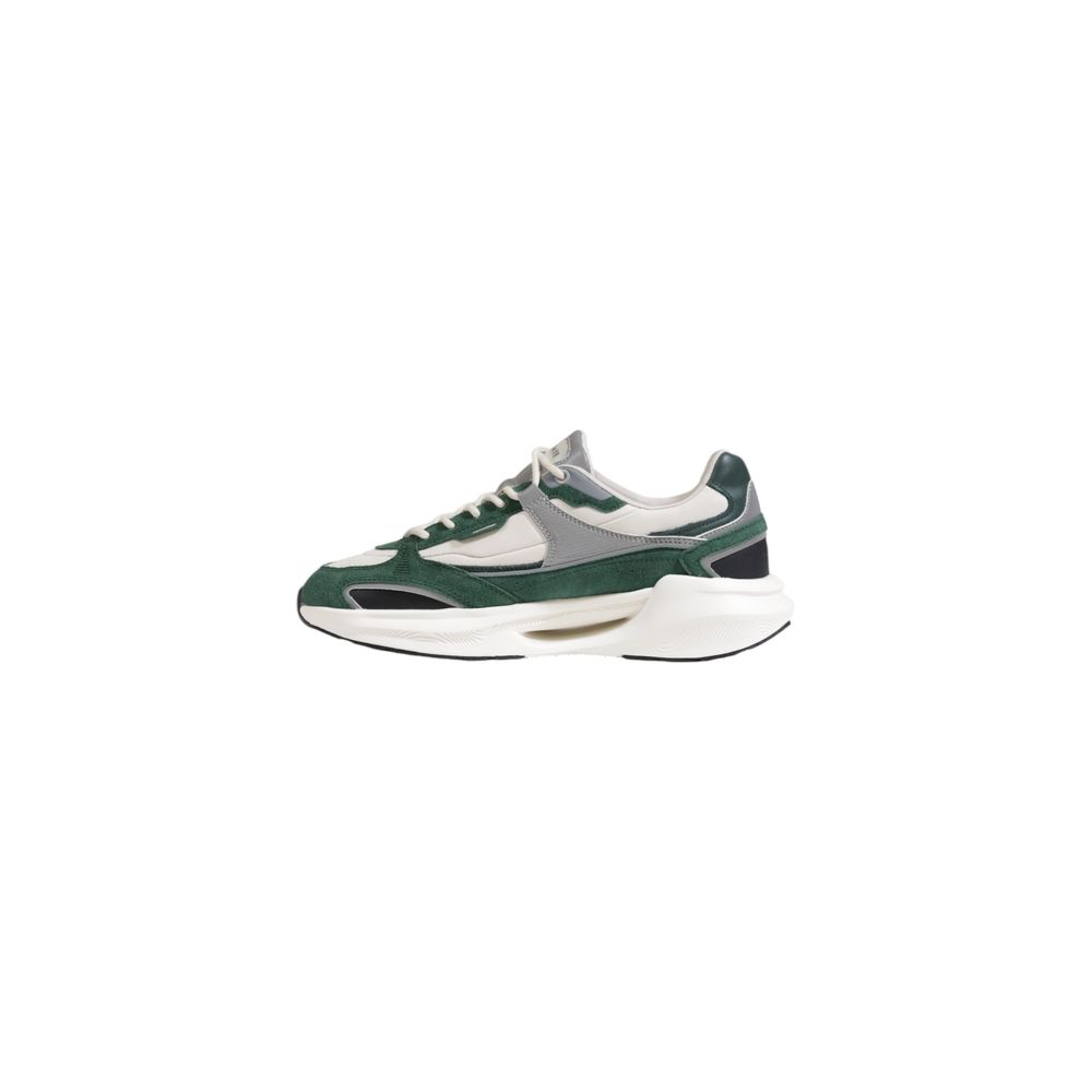 DATE Green Leather Sneaker