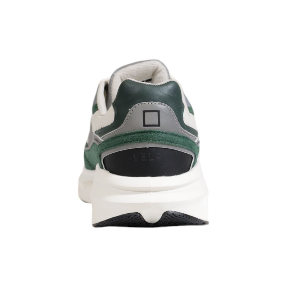 DATE Green Leather Sneaker