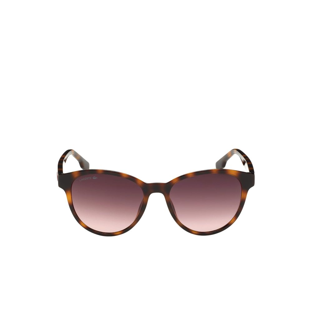 Lacoste – Braune Sonnenbrille mit Spritzguss