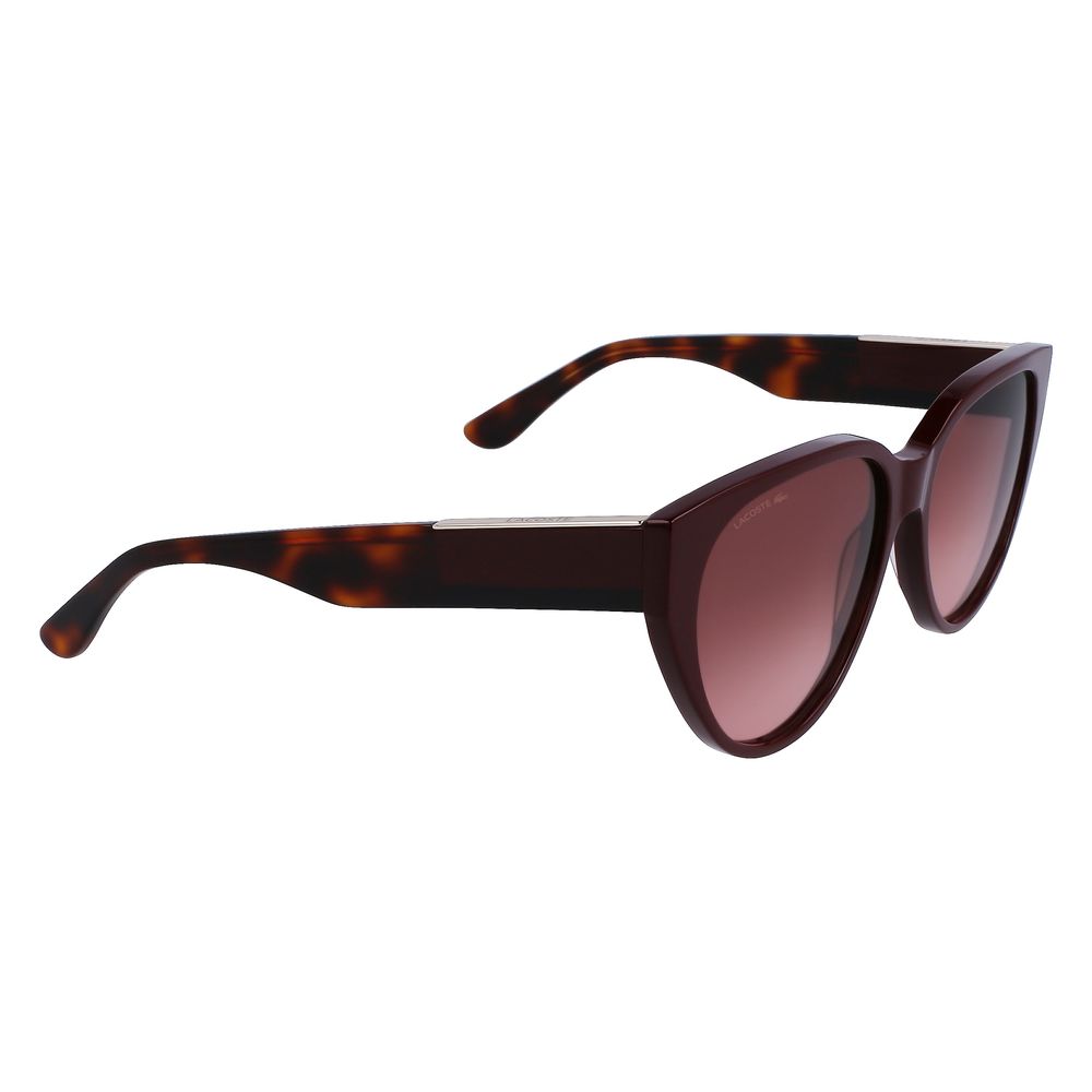 Lacoste – Rote Acetat-Sonnenbrille