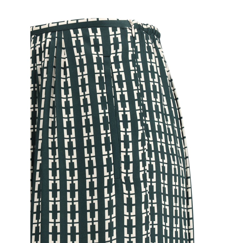 Forte_Forte Hose mit geometrischem Print