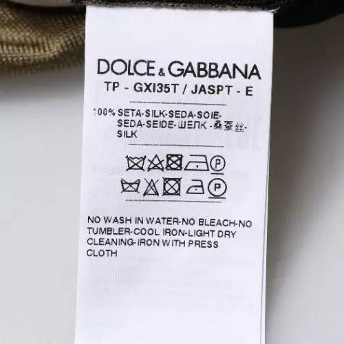 Mehrfarbiges Polo-T-Shirt mit Camouflage-Kragen
