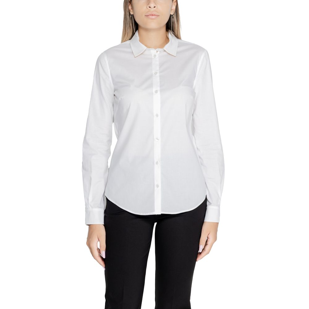 Alviero Martini First Class White Cotton Shirt