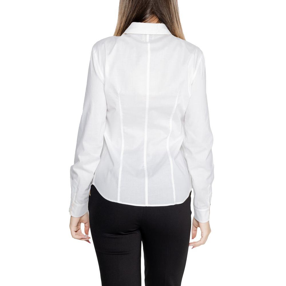 Alviero Martini First Class White Cotton Shirt