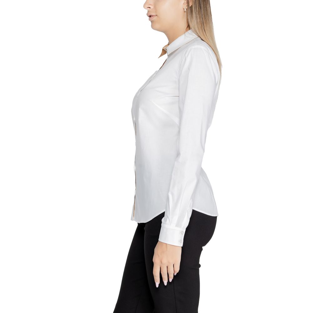 Alviero Martini First Class White Cotton Shirt