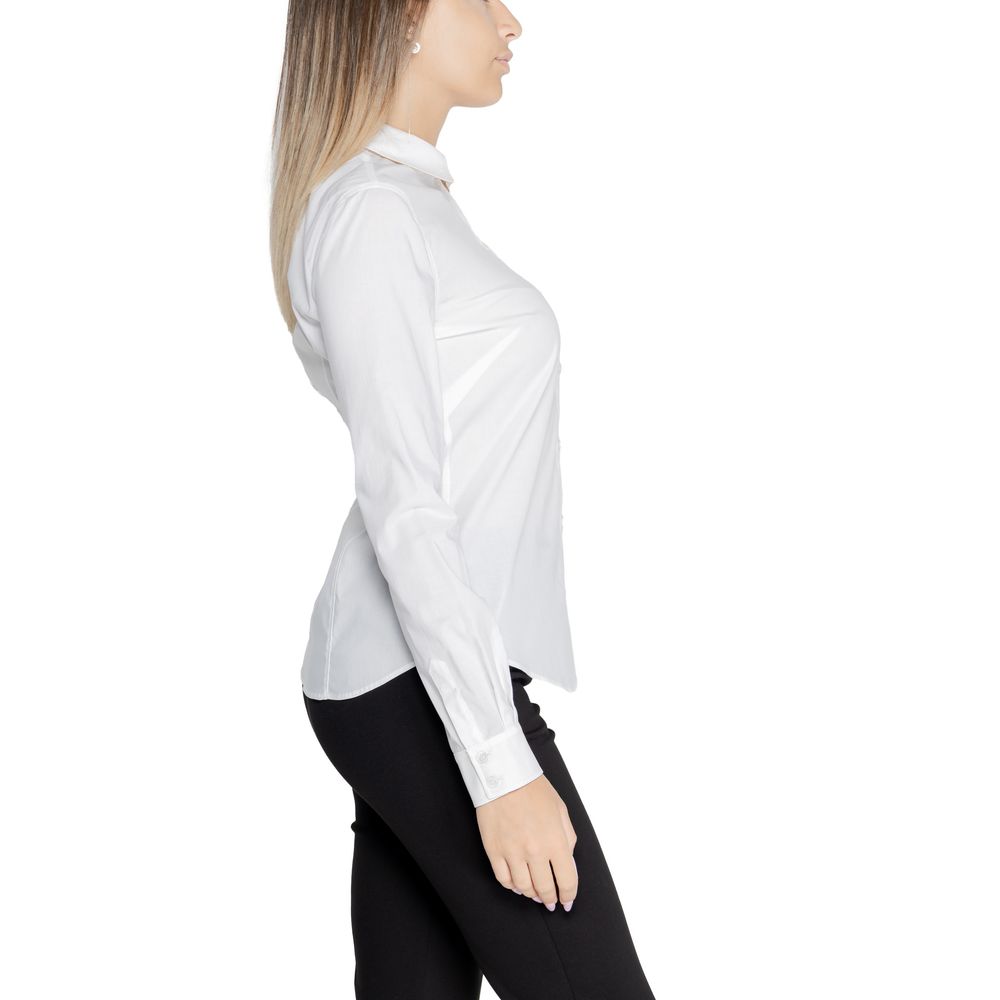 Alviero Martini First Class White Cotton Shirt