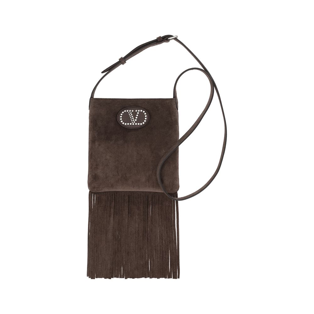 Valentino Garavani Schultertasche aus Wildleder