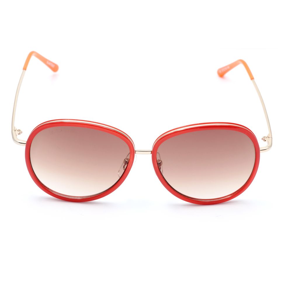 Lancaster Sonnenbrille aus rotem Metall
