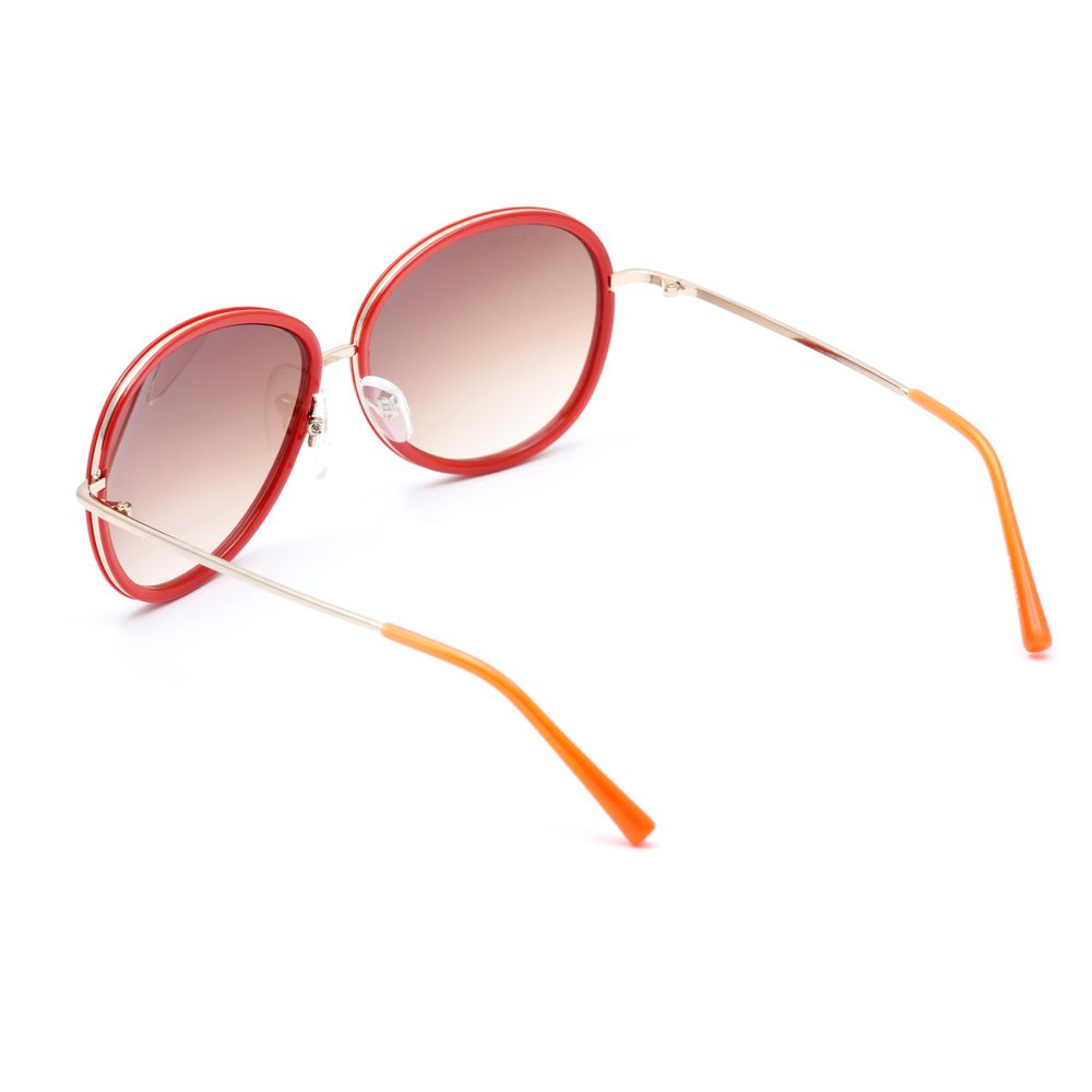 Lancaster Sonnenbrille aus rotem Metall