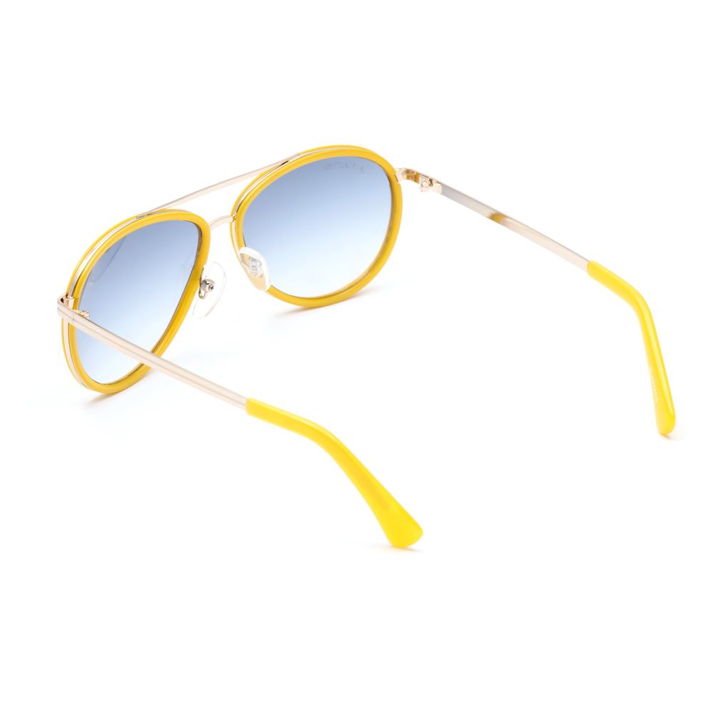 Gelbe Metallsonnenbrille von Lancaster