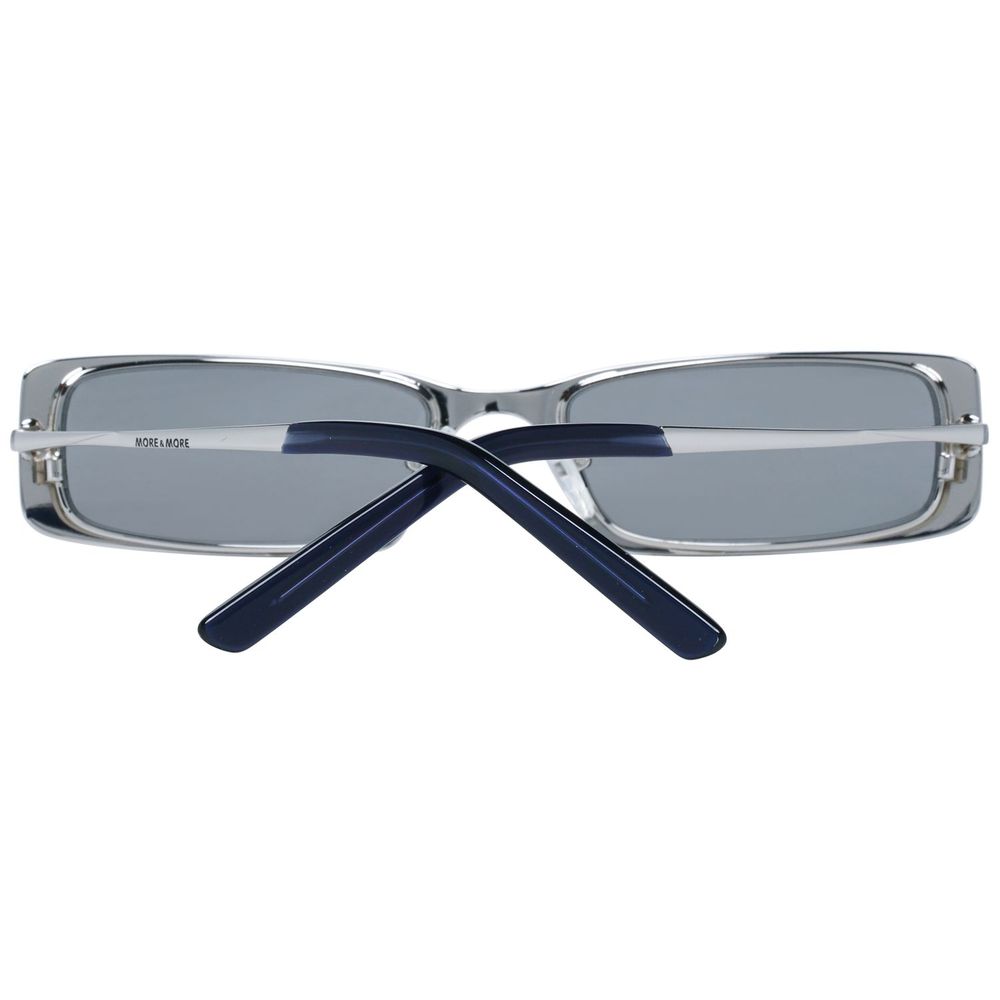 More & More Sonnenbrille aus silbernem Metall