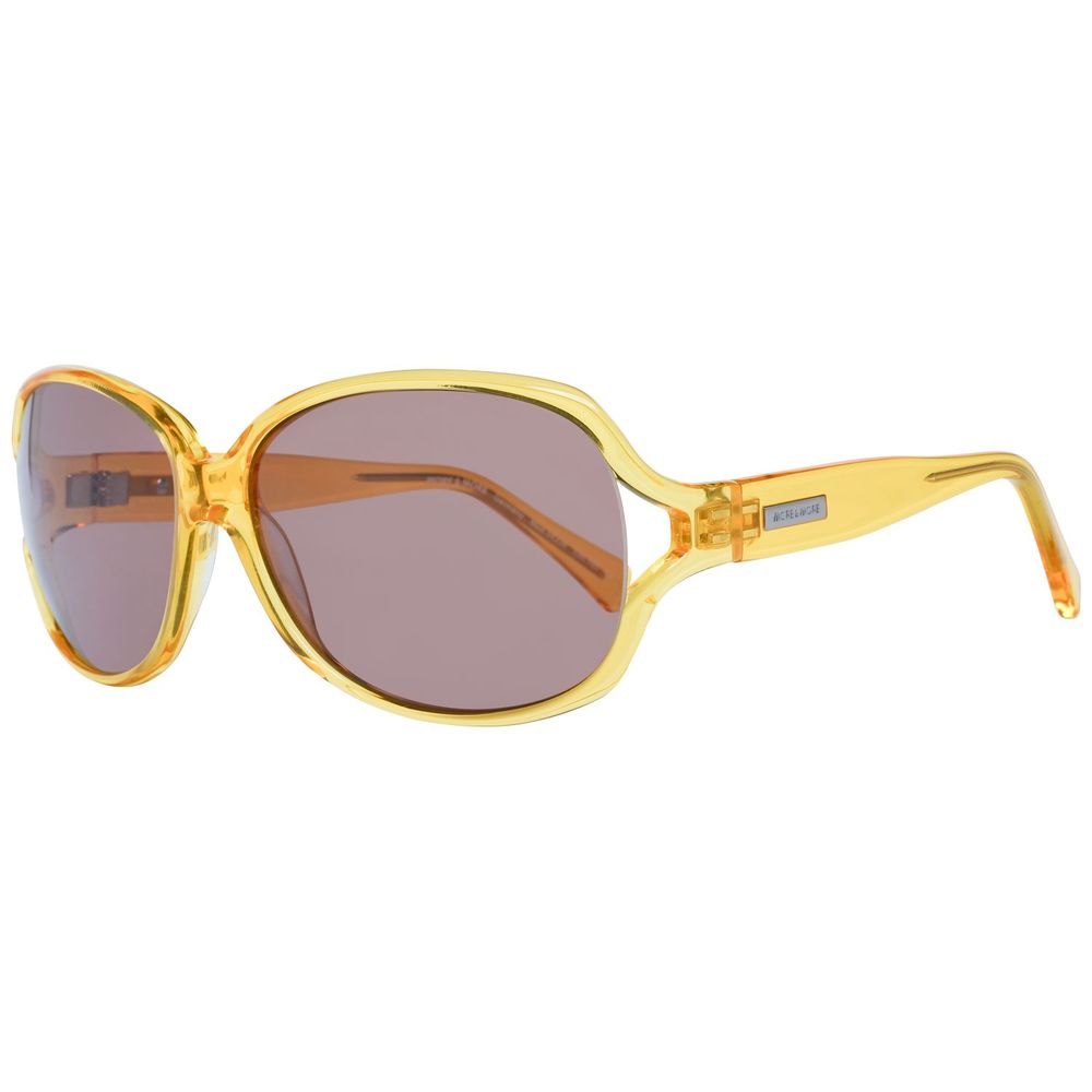 More & More Sonnenbrille aus gelbem Kunststoff