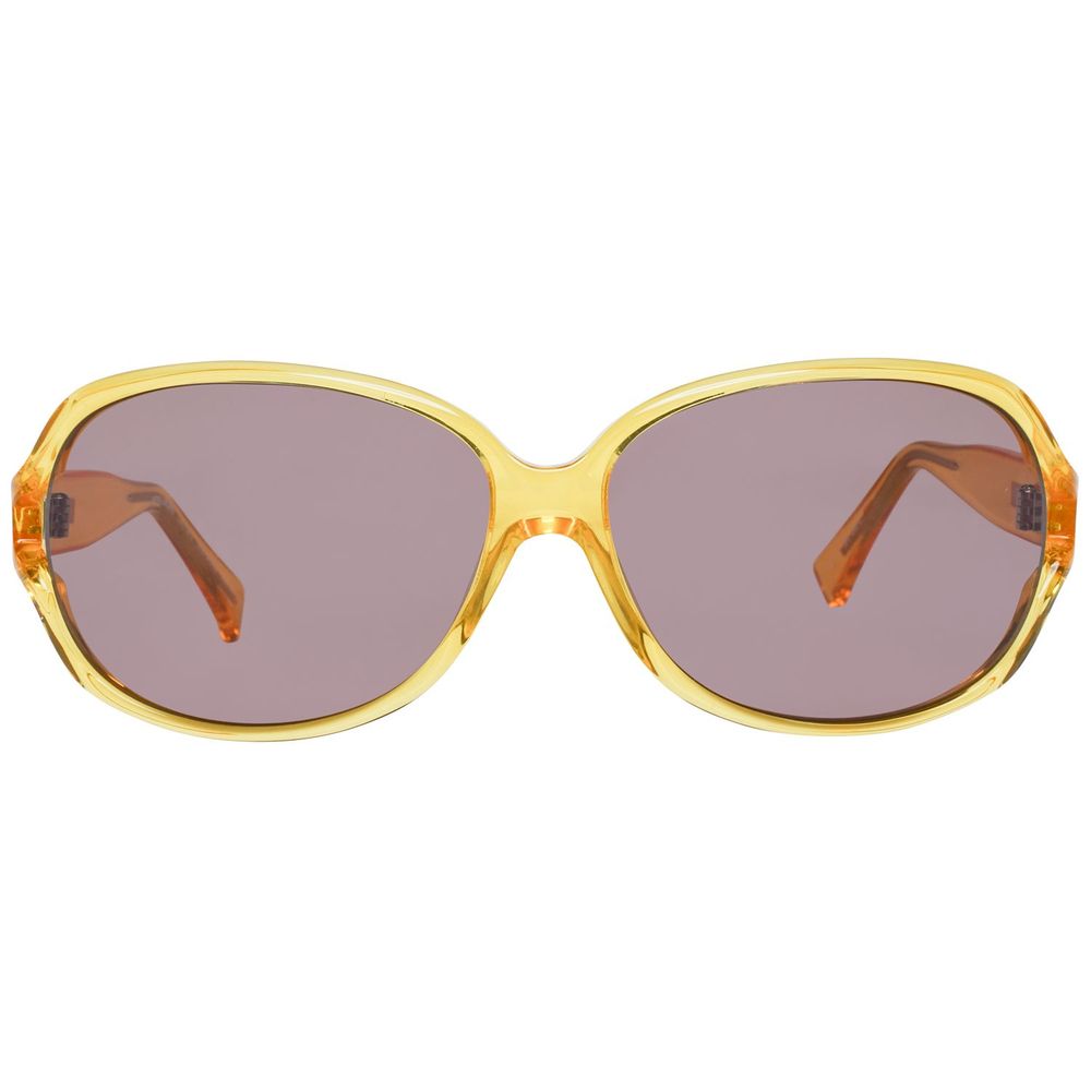 More & More Sonnenbrille aus gelbem Kunststoff