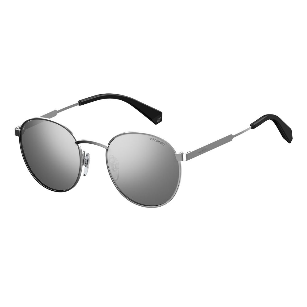 Polaroid Sonnenbrille aus silbernem Metall