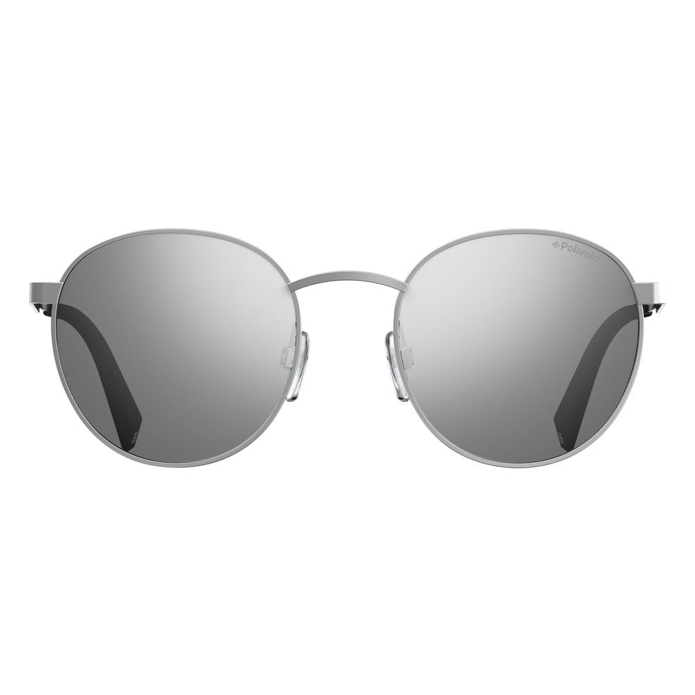 Polaroid Sonnenbrille aus silbernem Metall