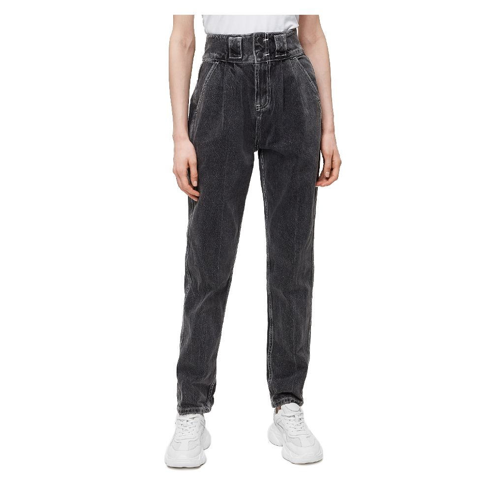 One Teaspoon – Schwarze Jeans und Hose aus Baumwolle