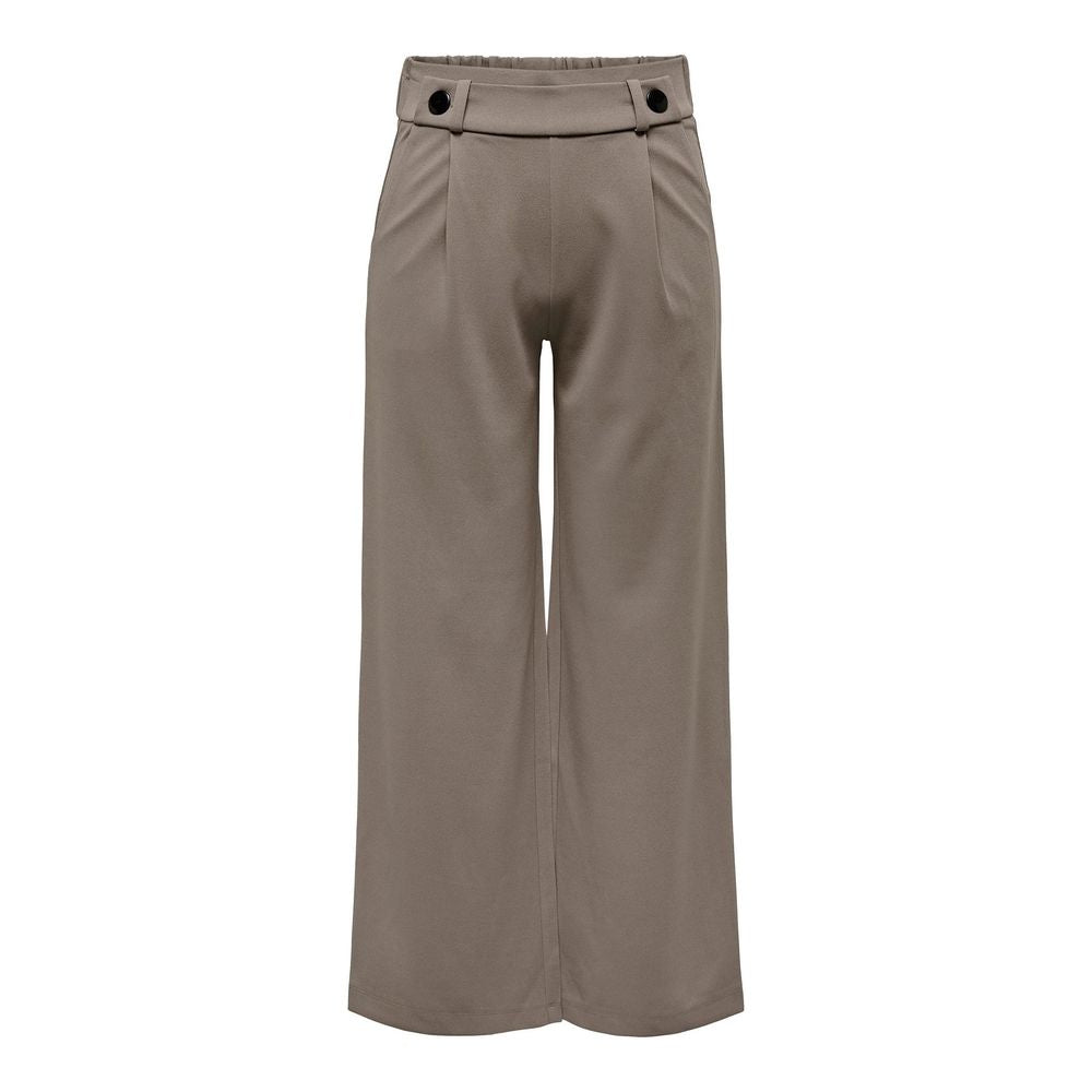 Jacqueline De Yong Graue Polyesterjeans und -hose