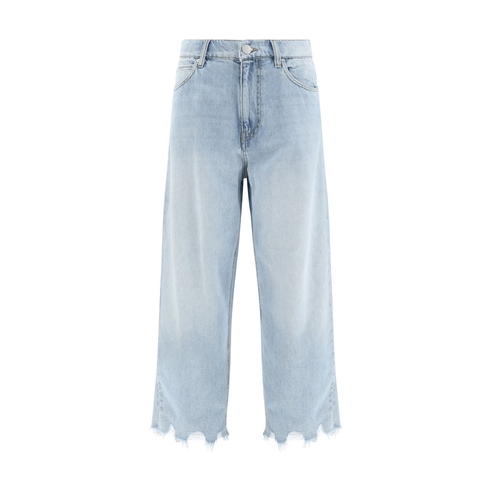 PINKO Jeans mit zerrissenem Saum
