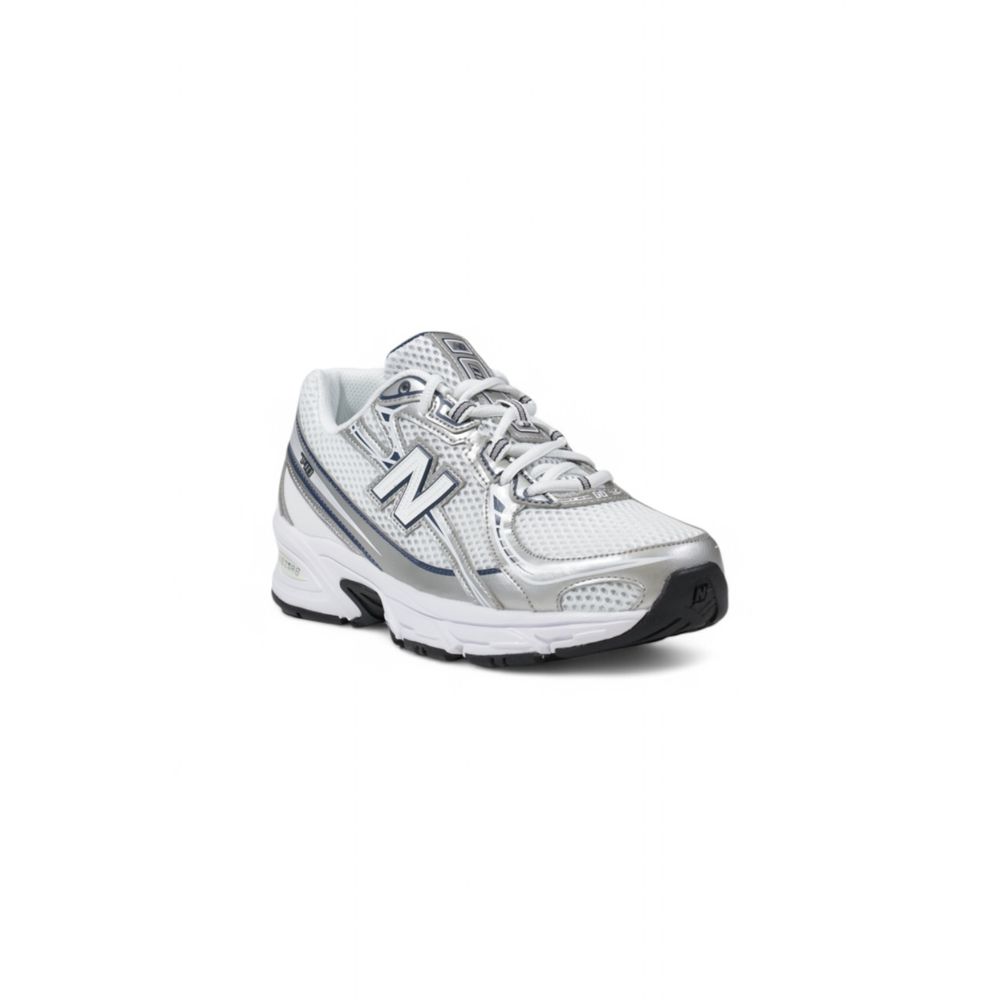New Balance Blue Artificial Leather Sneaker