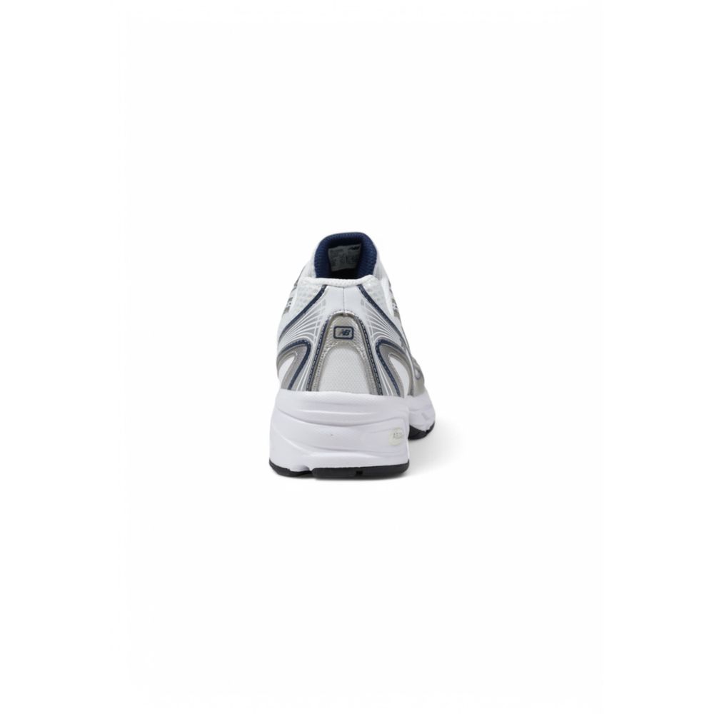 New Balance Blue Artificial Leather Sneaker