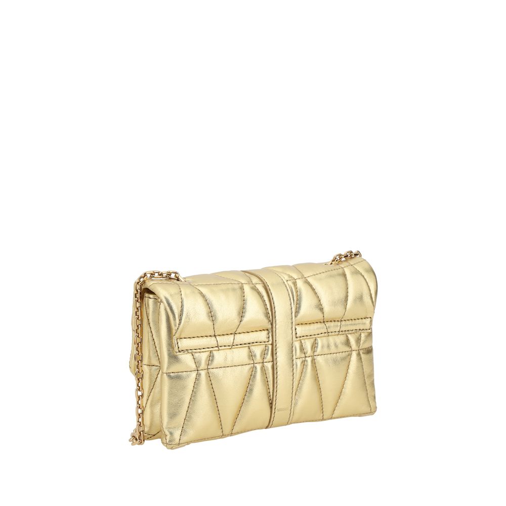 Borsa a tracolla Versace Kleio Mini in pelle di agnello