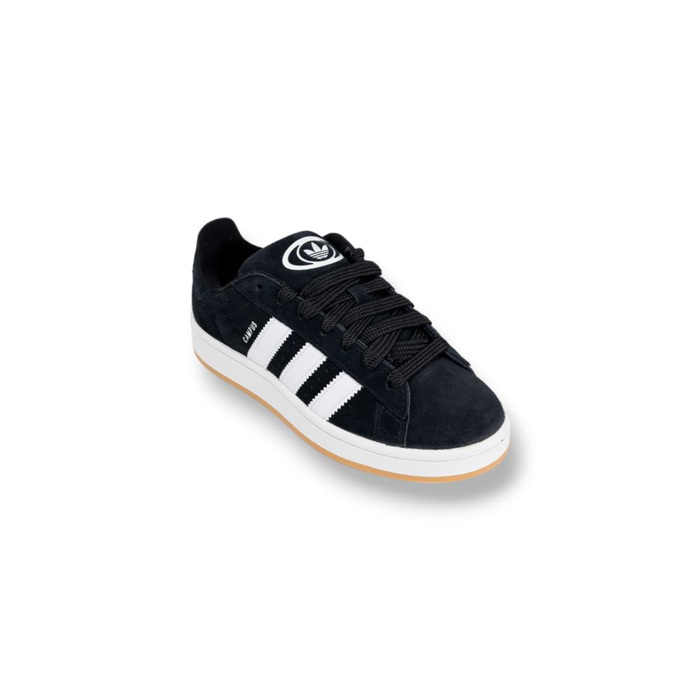 Adidas Schwarzer Ledersneaker