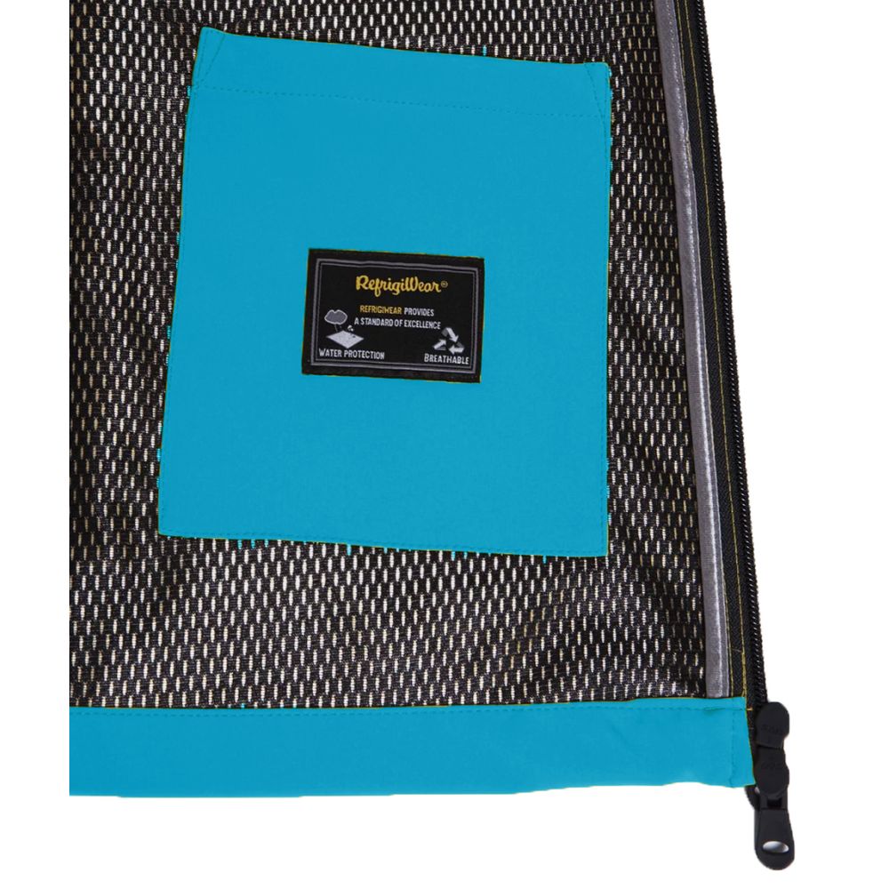 Refrigiwear Hellblaue Polyester-Herrenweste