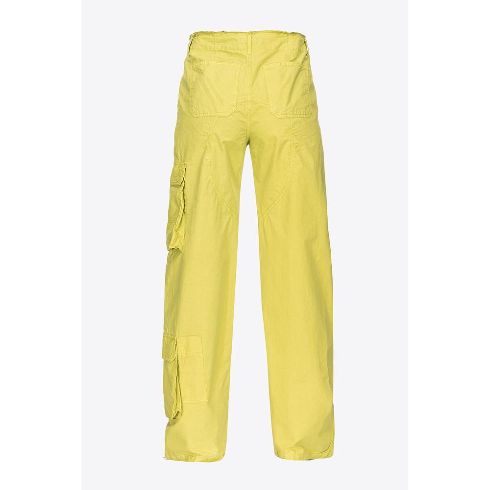 PINKO Grüne Jeans und Hose aus Baumwolle