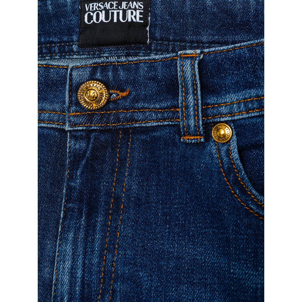 Versace Jeans – Blaue Jeans und Hose aus Baumwolle