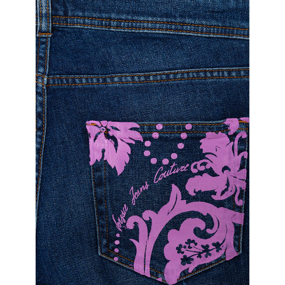 Versace Jeans – Blaue Jeans und Hose aus Baumwolle