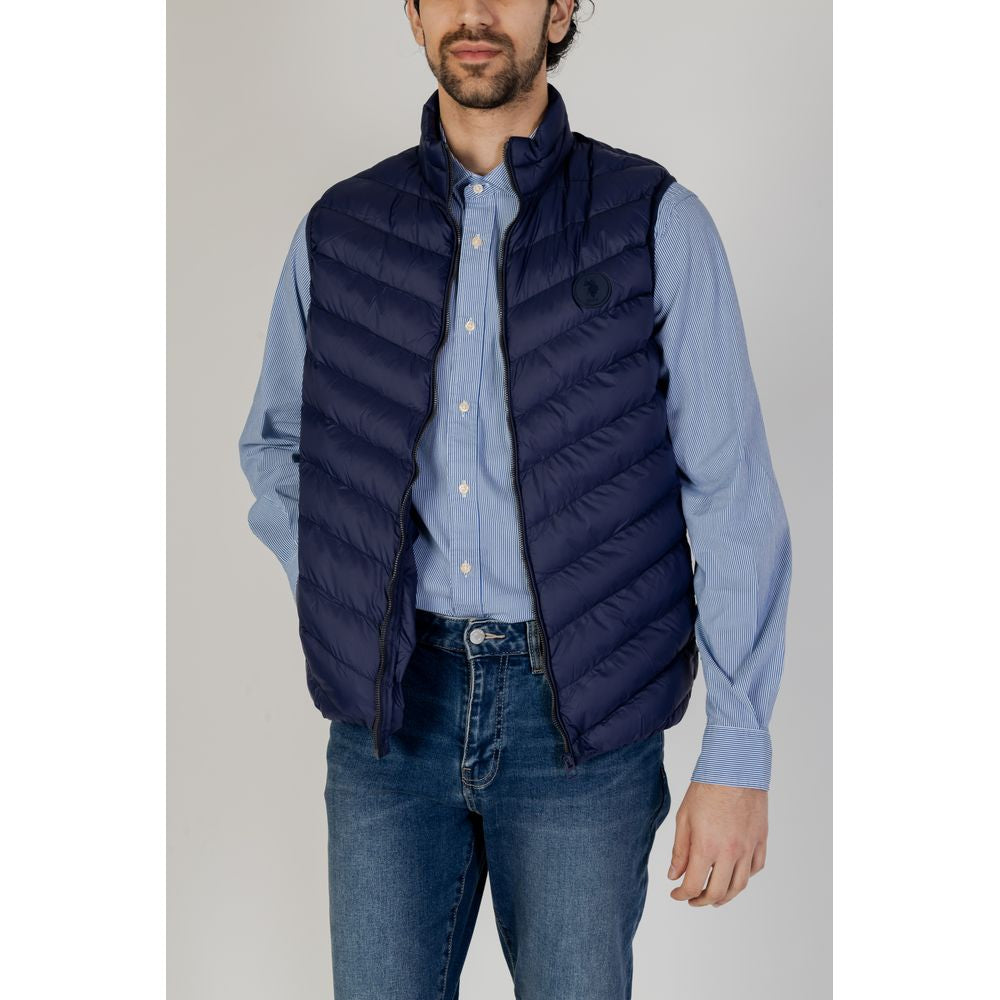 US POLO ASSN. Blaue Polyamidjacke
