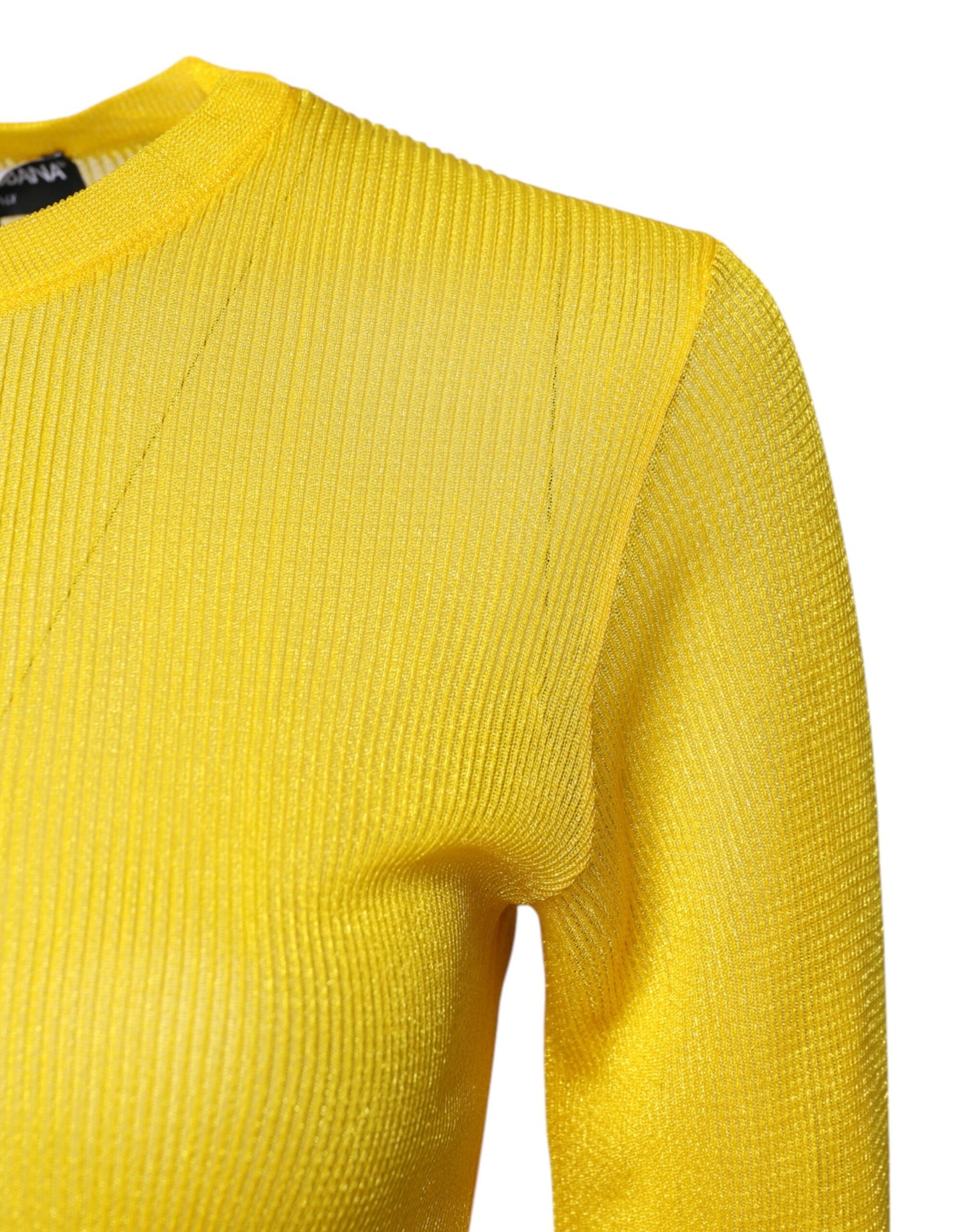 Dolce & Gabbana Gelb Polyester Damen Pullover Top Pullover