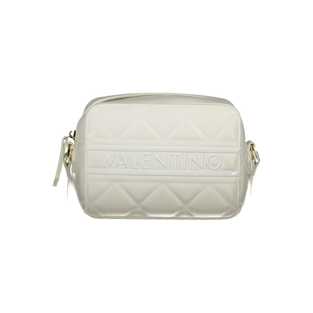 Valentino Bags Weiße Polyethylen-Frauenhandtasche