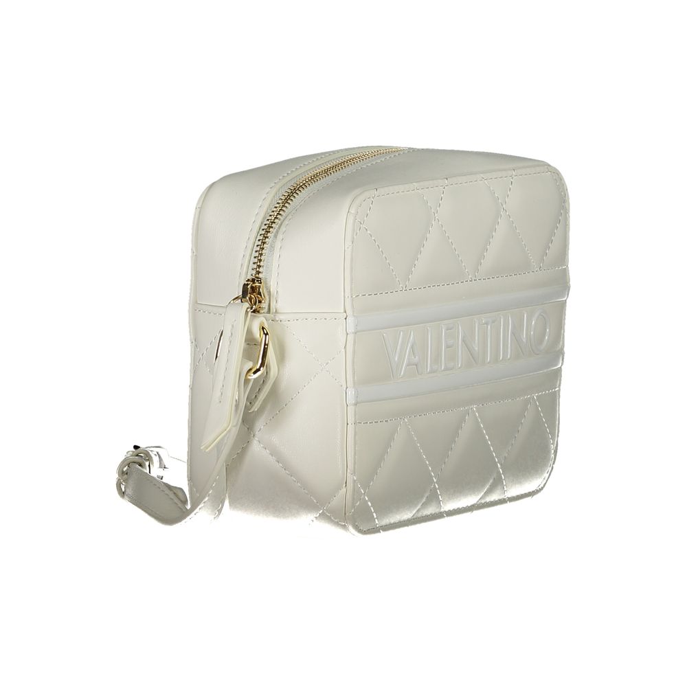 Valentino Bags Weiße Polyethylen-Frauenhandtasche