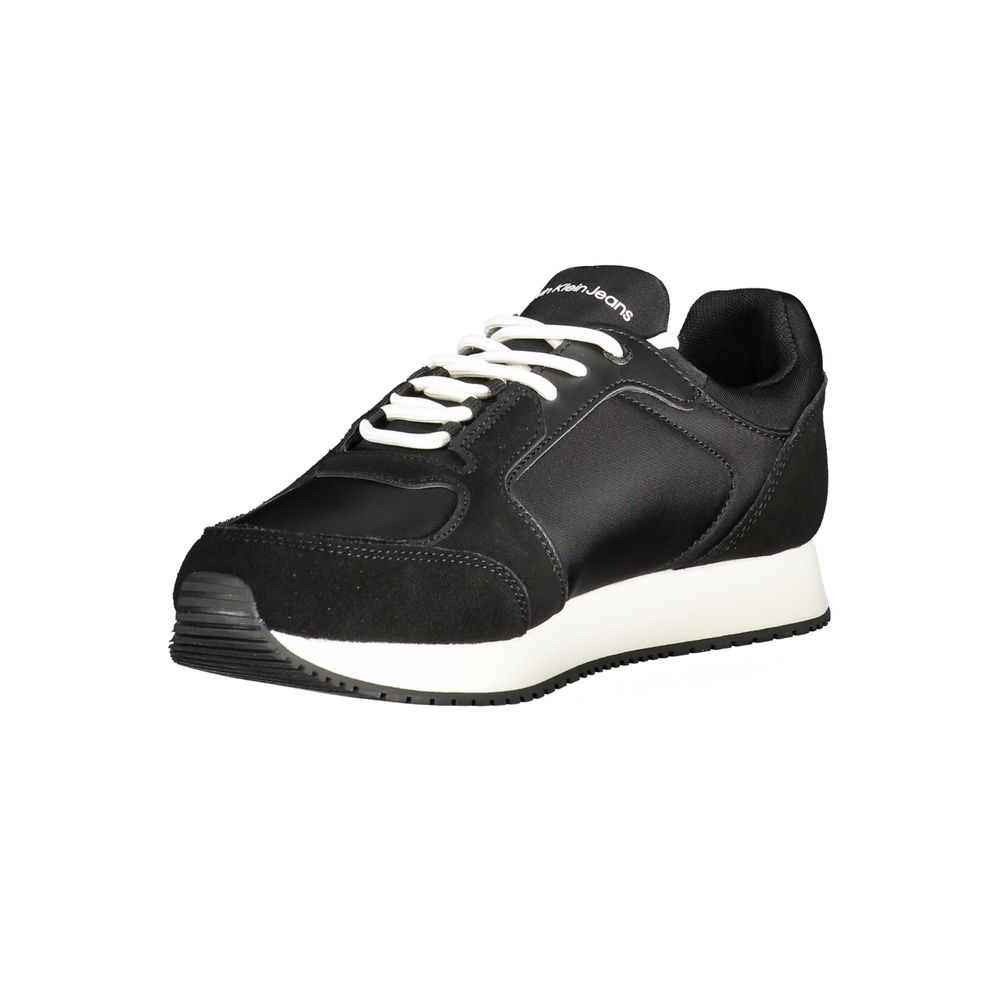Calvin Klein – Schwarze Polyethylen-Sneaker für Herren