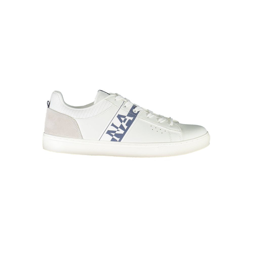 Napapijri Herren-Sneaker aus weißem Leder