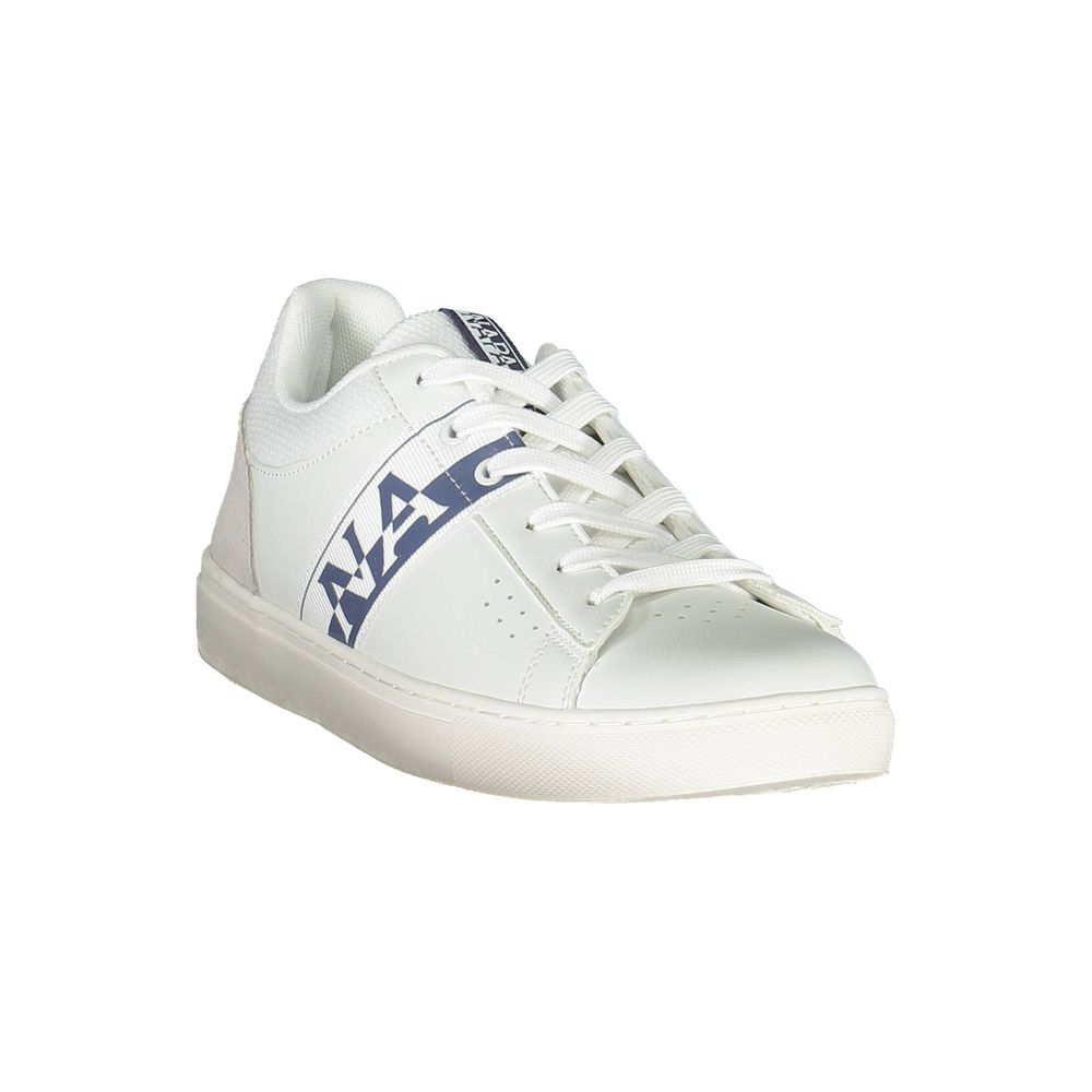Napapijri Herren-Sneaker aus weißem Leder