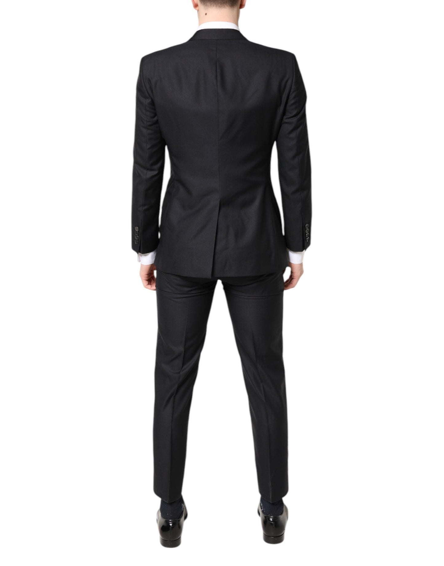Dolce & Gabbana – Blauer MARTINI-Anzug aus Wolle, 3-teilig