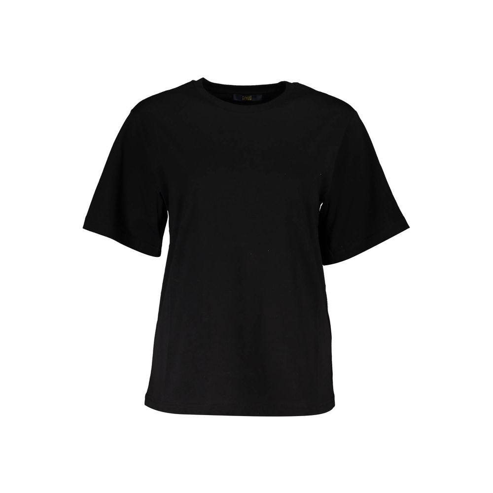 Cavalli Class Schwarzes Baumwolltop für Damen