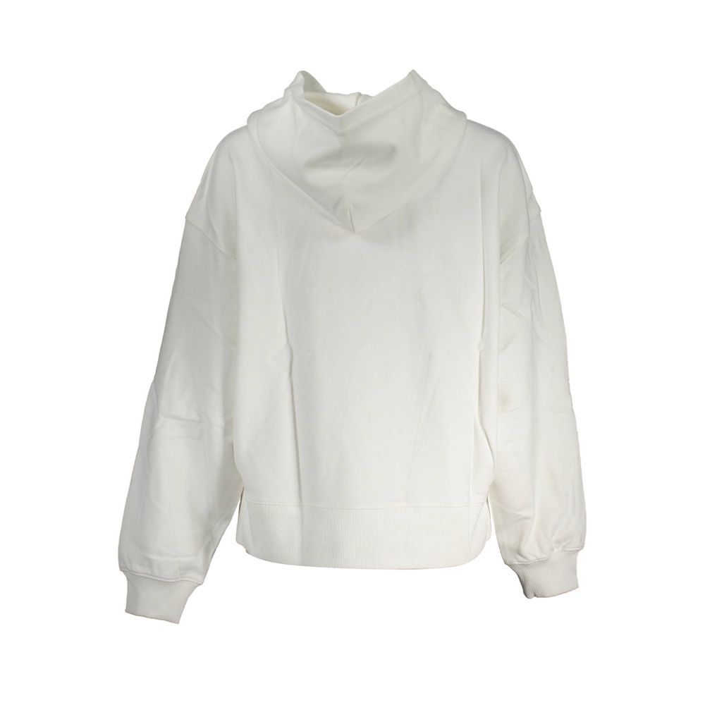 Calvin Klein Weißer Baumwollpullover für Damen