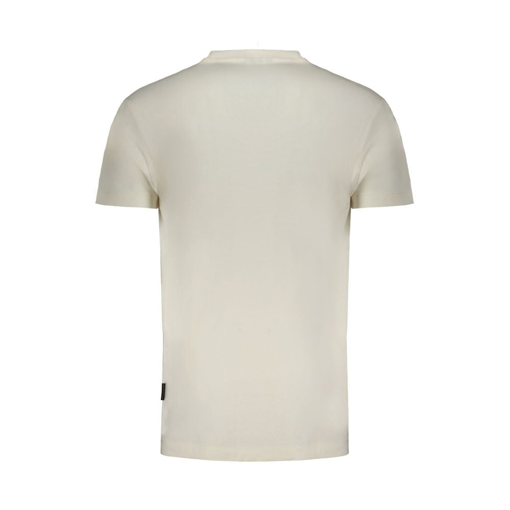 Weißes Baumwoll-T-Shirt von Napapijri