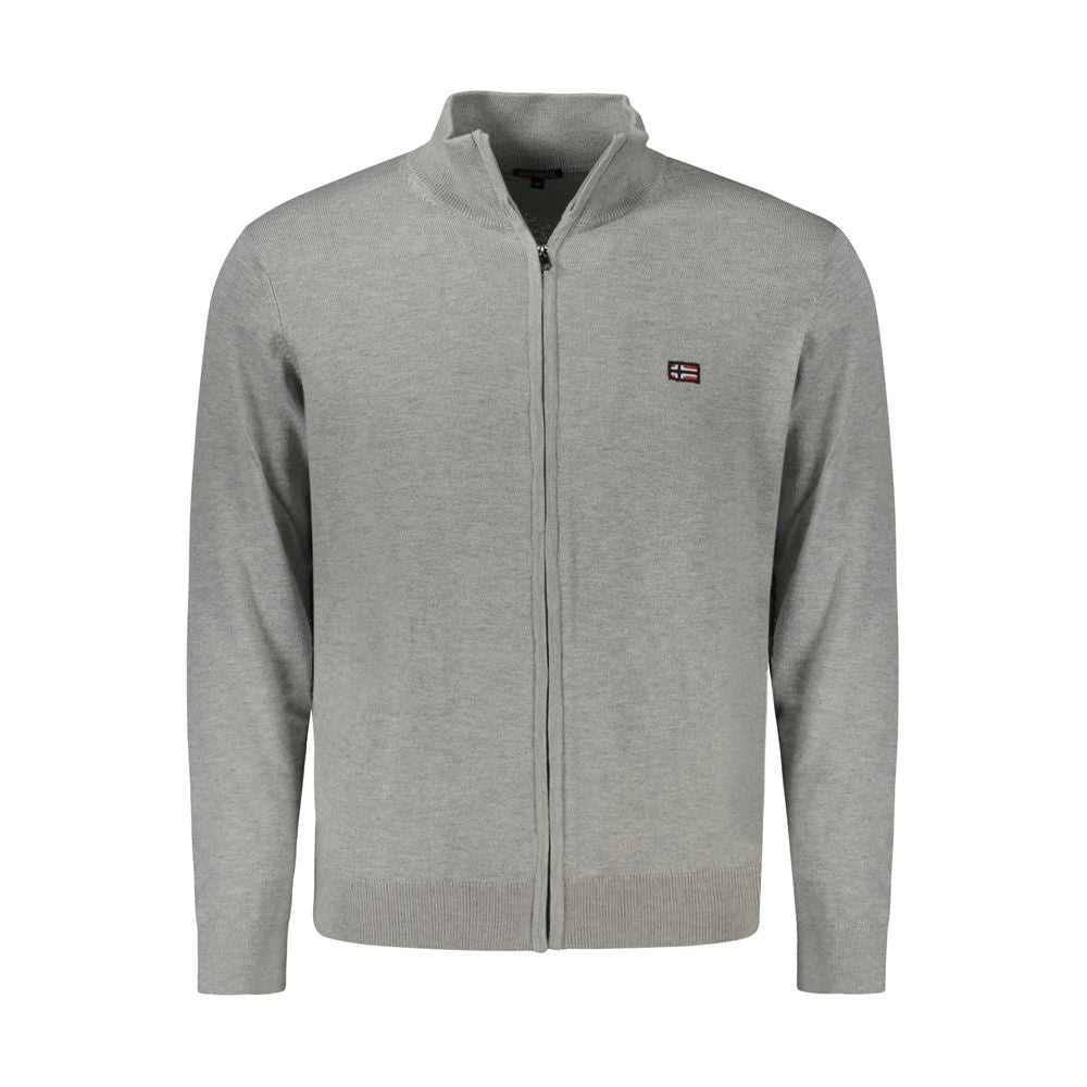 Norway 1963 Gray Polyester Men Cardigan