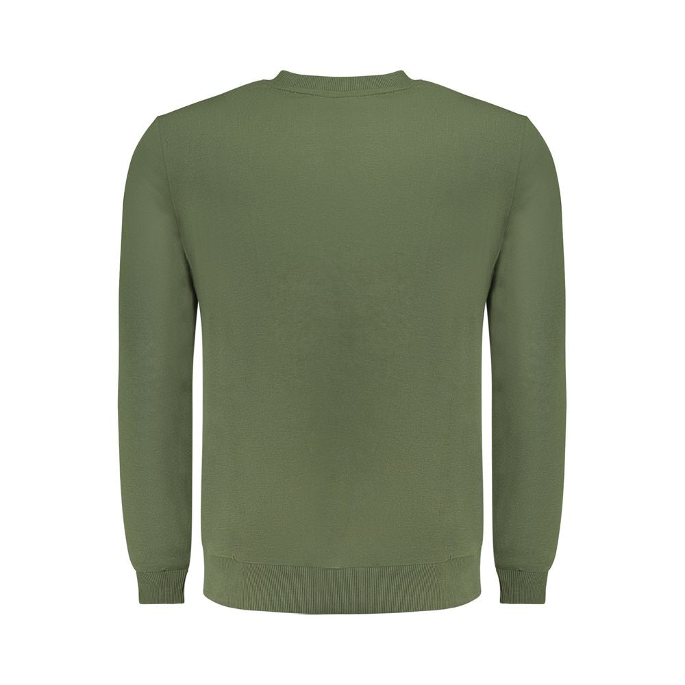 Grüner Baumwollpullover US Grand Polo