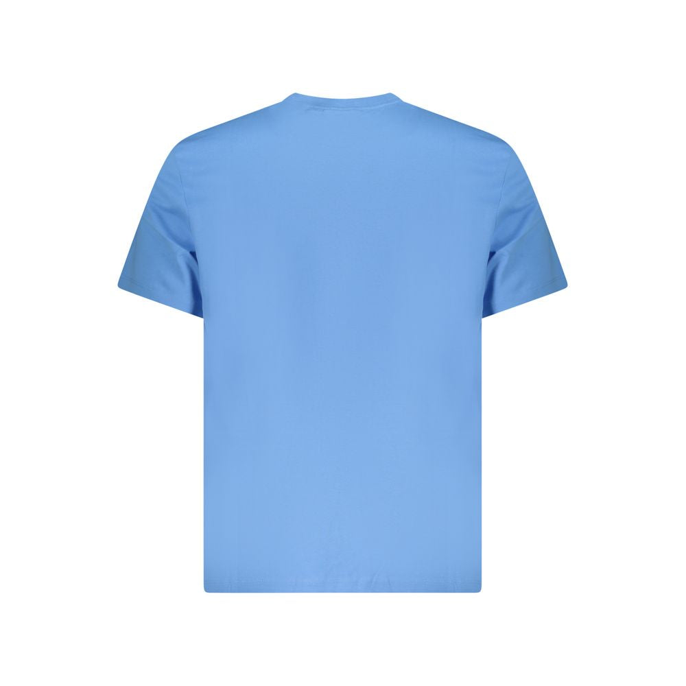 Calvin Klein Hellblaues Baumwoll-T-Shirt für Herren