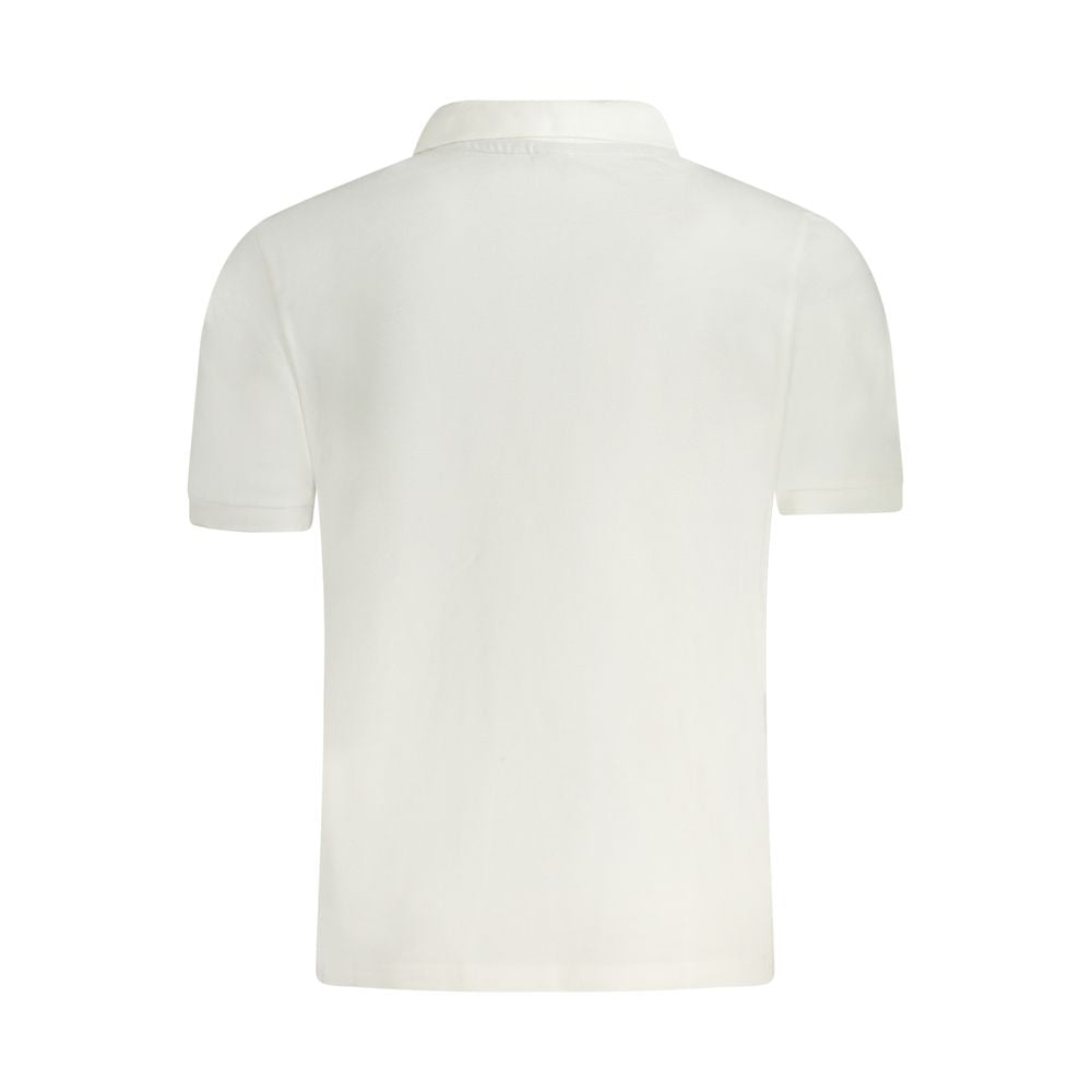 North Sails Herren Poloshirt aus weißer Baumwolle