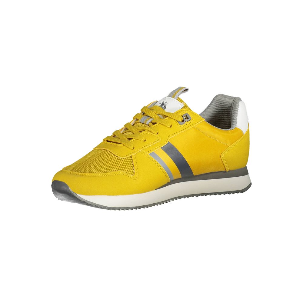 US POLO ASSN. Yellow Polyester Men Sneaker