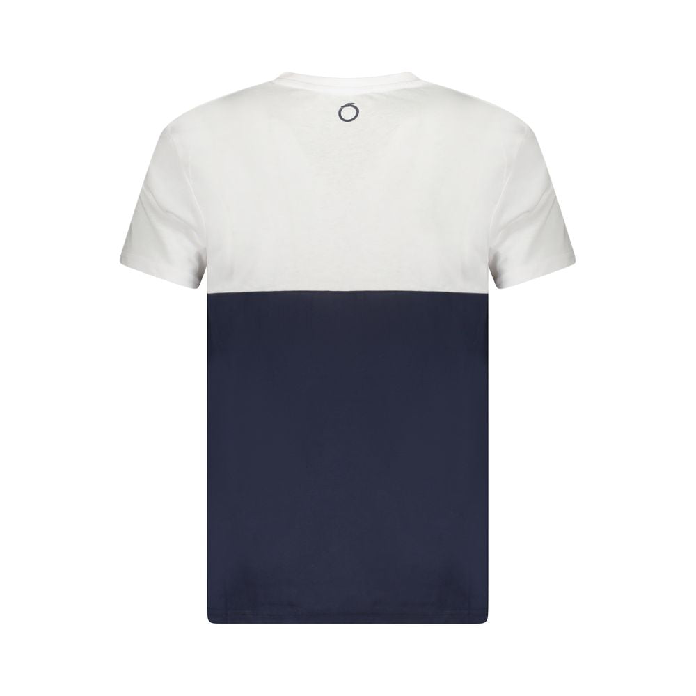 Trussardi Weißes Herren-T-Shirt aus Baumwolle